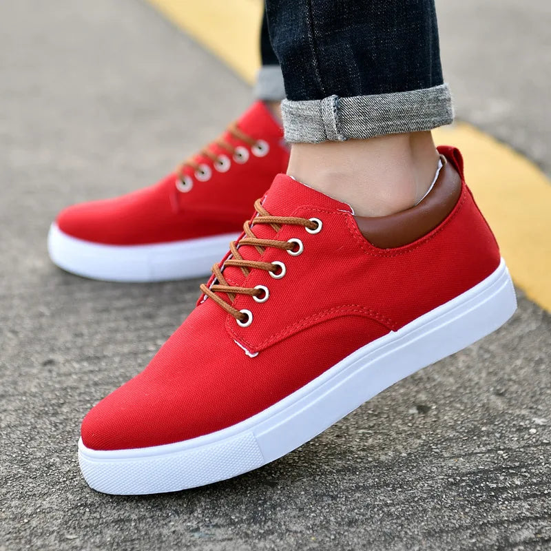 Pair of Men’s Canvas Sneakers