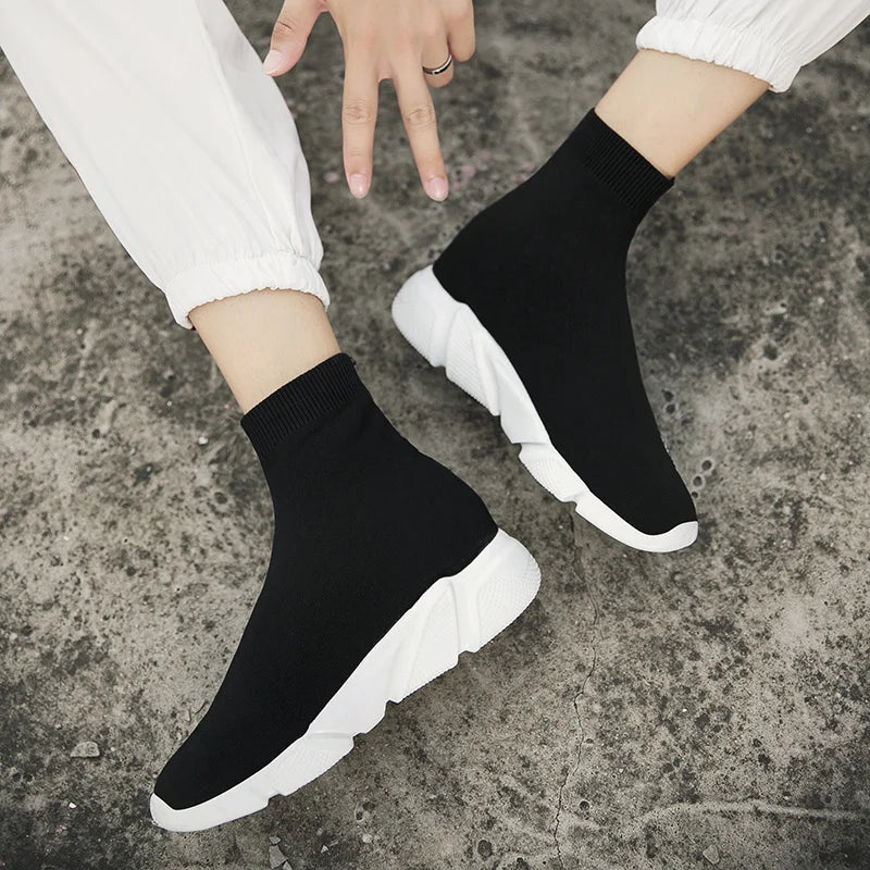 Pair of Unisex Sock Sneakers