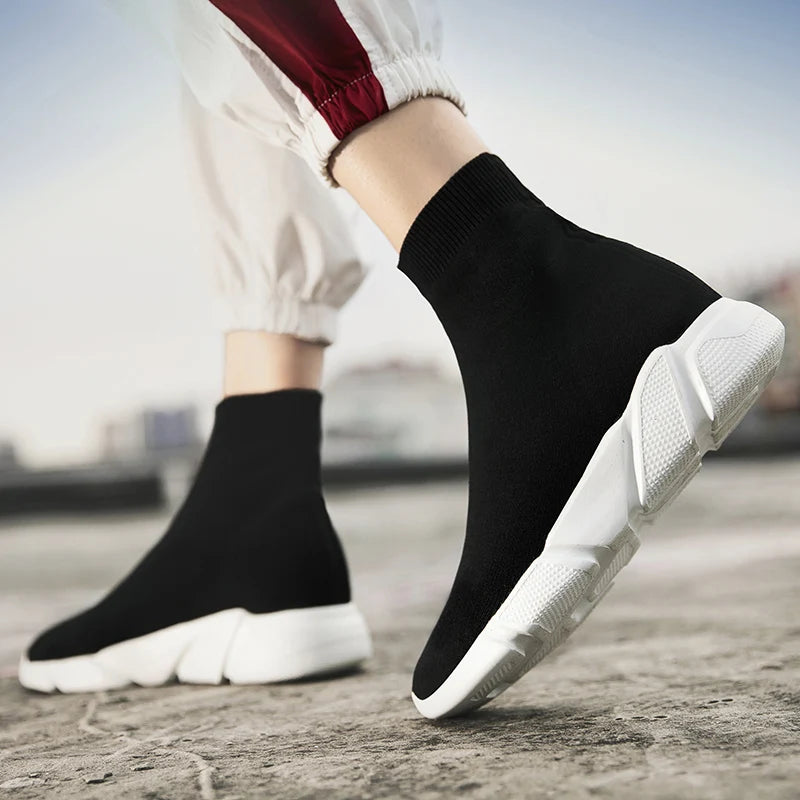 Pair of Unisex Sock Sneakers