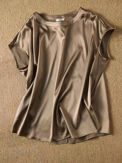 Women’s Silk Thin Short Sleeve Tee
