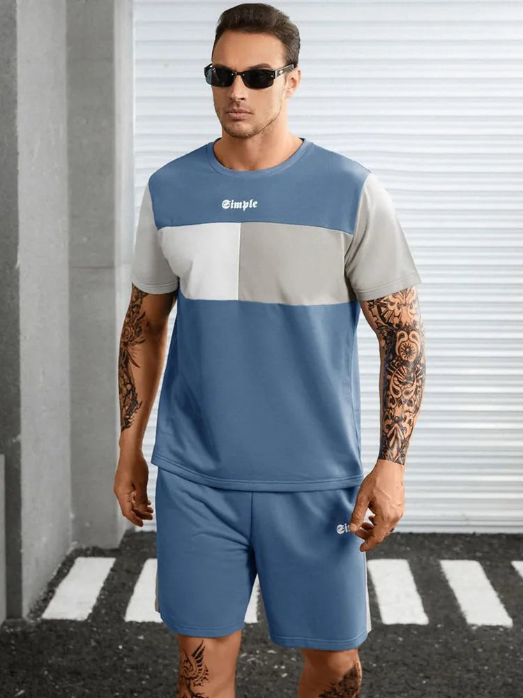 Men’s 3D Print Summer Sportswear Set