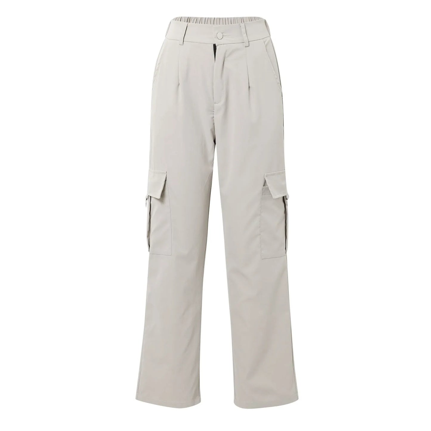 Women’s High-Waist Cargo Parachute Pants