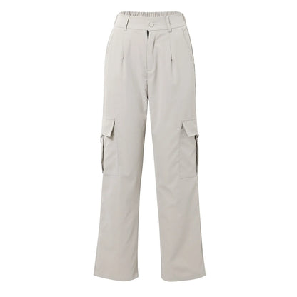 Women’s High-Waist Cargo Parachute Pants