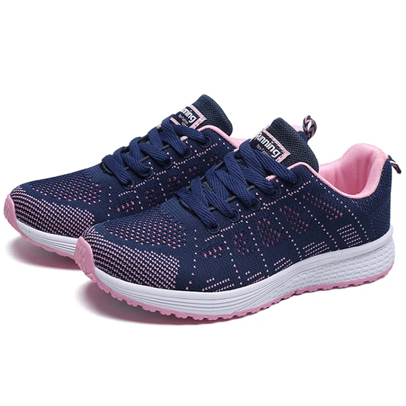 Pair of Women's Fashion Platform Sneakers