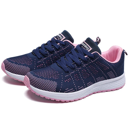 Pair of Women's Fashion Platform Sneakers