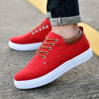 Pair of Men’s Canvas Sneakers