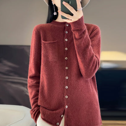 New Merino Wool Sweater Cardigan