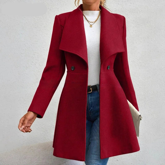 Women’s Slimming Chic Wool Coat