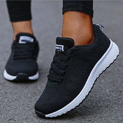 Pair of Women's Fashion Platform Sneakers
