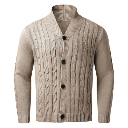 Men’s Fashion Knitted Cardigan Sweater