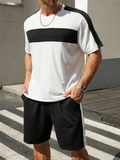 Men’s 3D Print Summer Sportswear Set