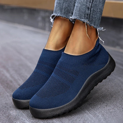 Pair of Women's Slip-On Sport Sneakers