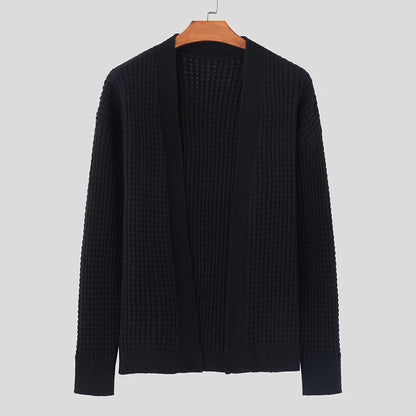 Men’s Fashion Hollow Design Cardigan