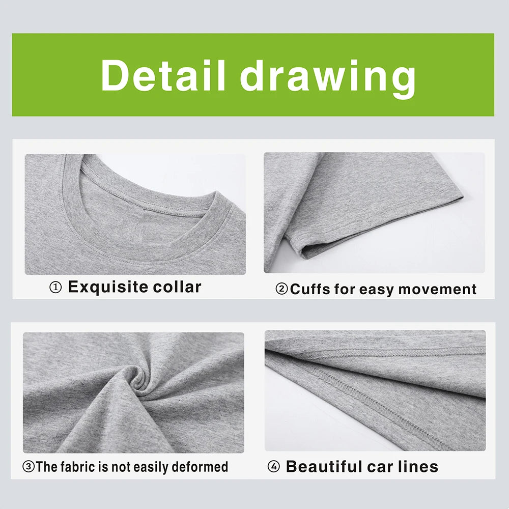 Men's Short Sleeve Cotton T-Shirt