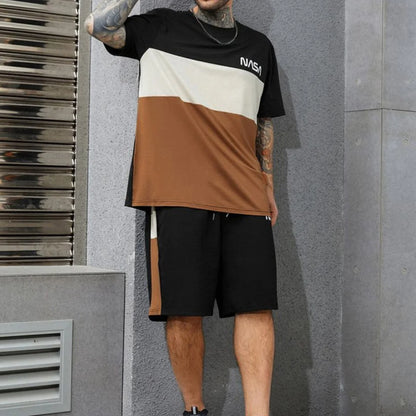 Men’s 3D Print Summer Sportswear Set
