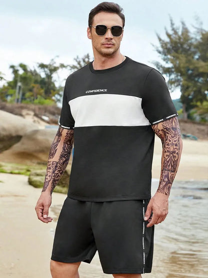 Men’s 3D Print Summer Sportswear Set