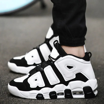 Pair of Men’s High-Top Running Sneakers