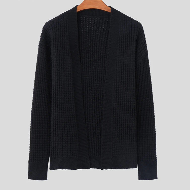 Men’s Fashion Hollow Design Cardigan