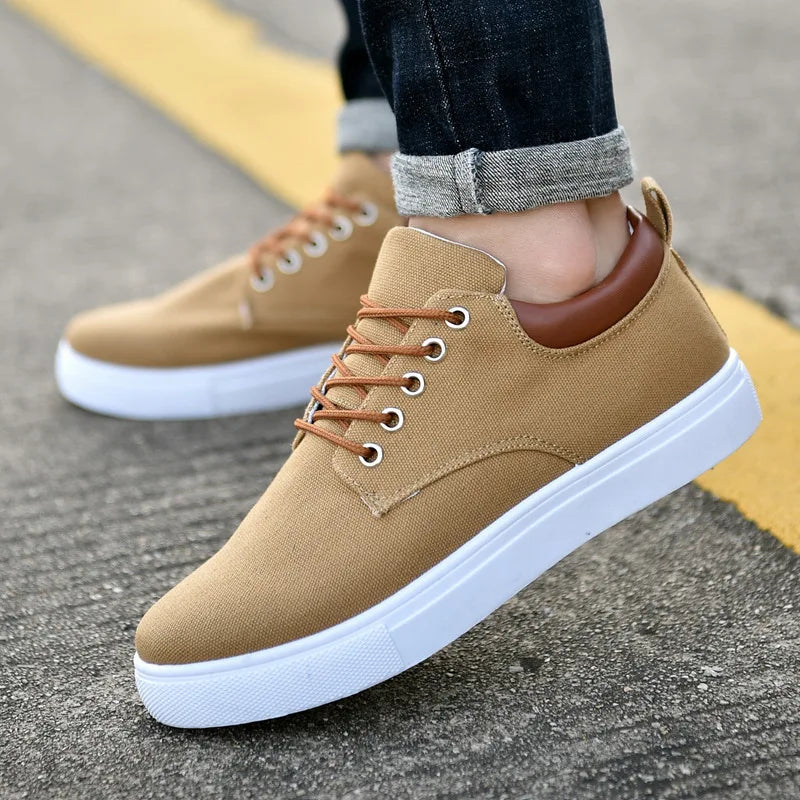 Pair of Men’s Canvas Sneakers