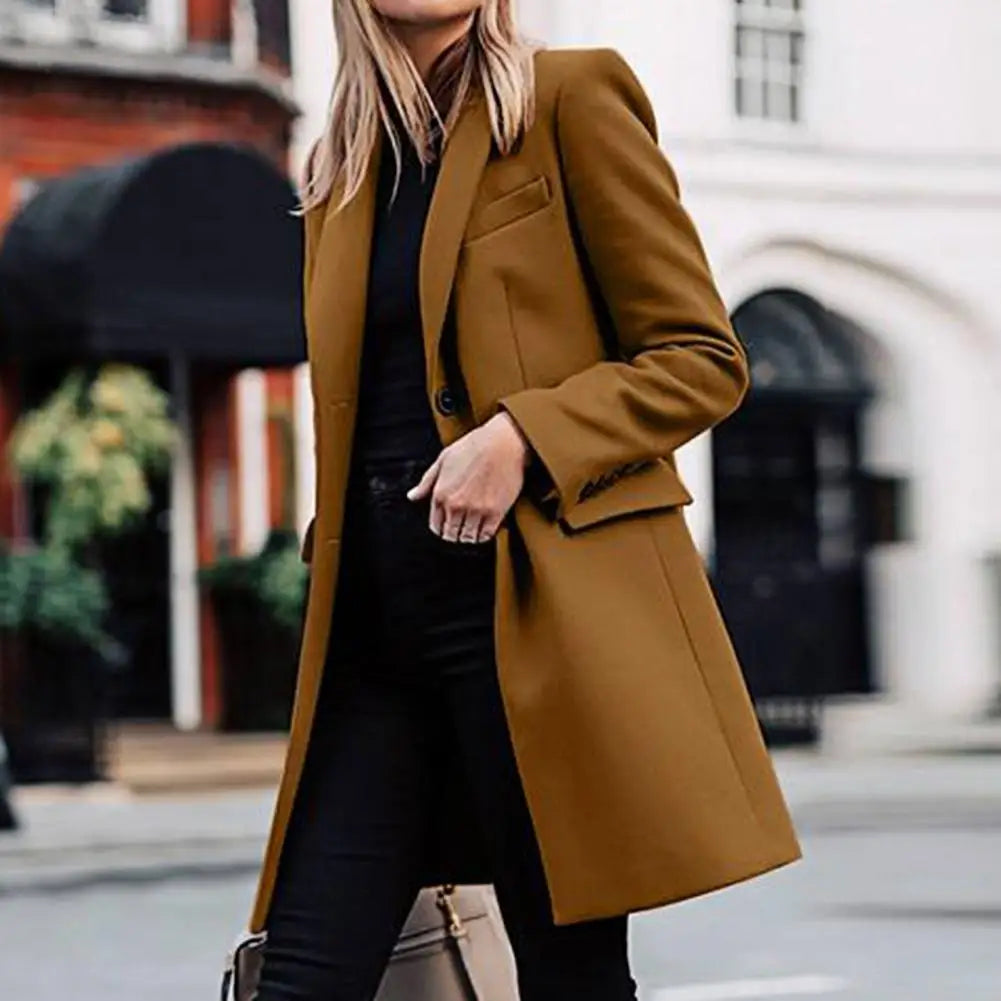 Women’s Long Blazer Trench Coat