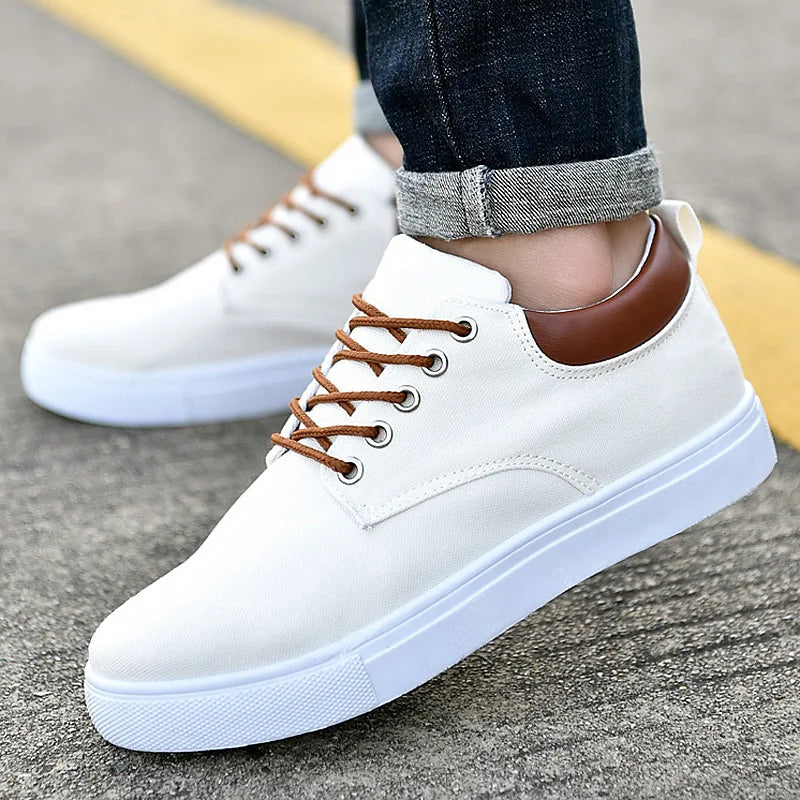 Pair of Men’s Canvas Sneakers