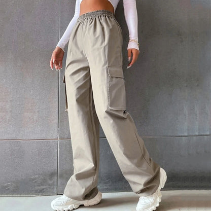 Women's Wide-Leg Cargo Pants