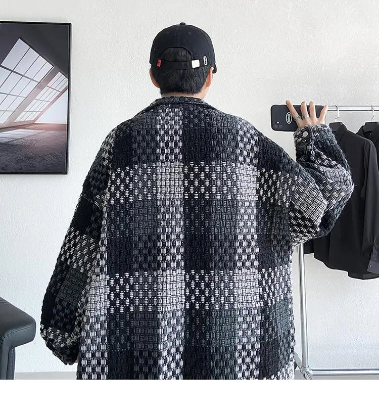 Men’s Retro Plaid Jacket