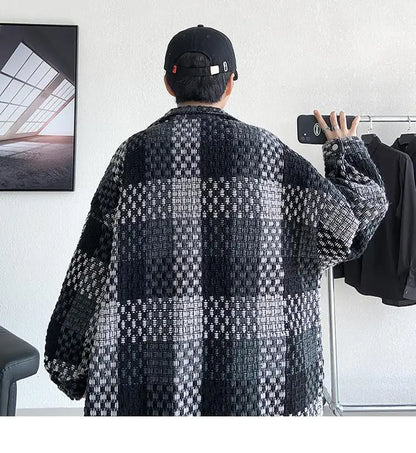 Men’s Retro Plaid Jacket