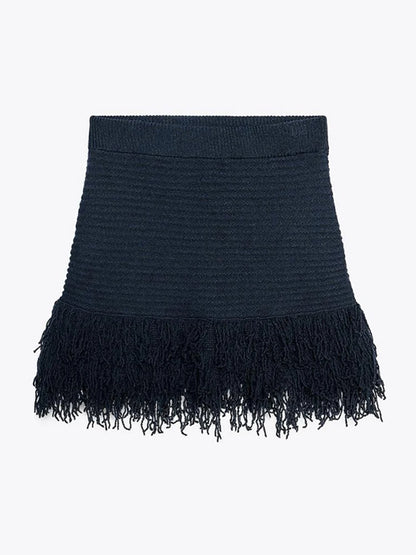 Knitted Hollow-Out Single-Breasted Cardigan