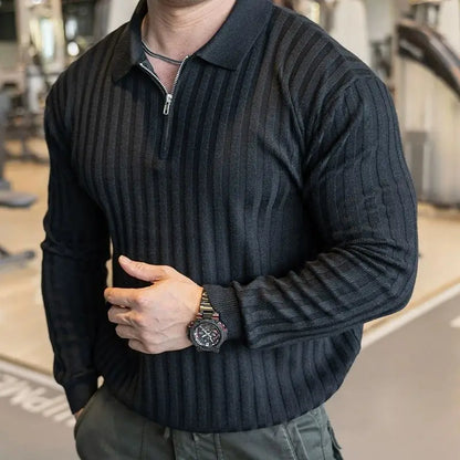 Men’s Half-Zip Long Sleeve Shirt
