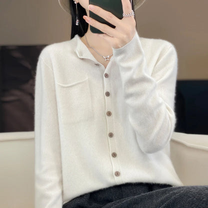 New Merino Wool Sweater Cardigan