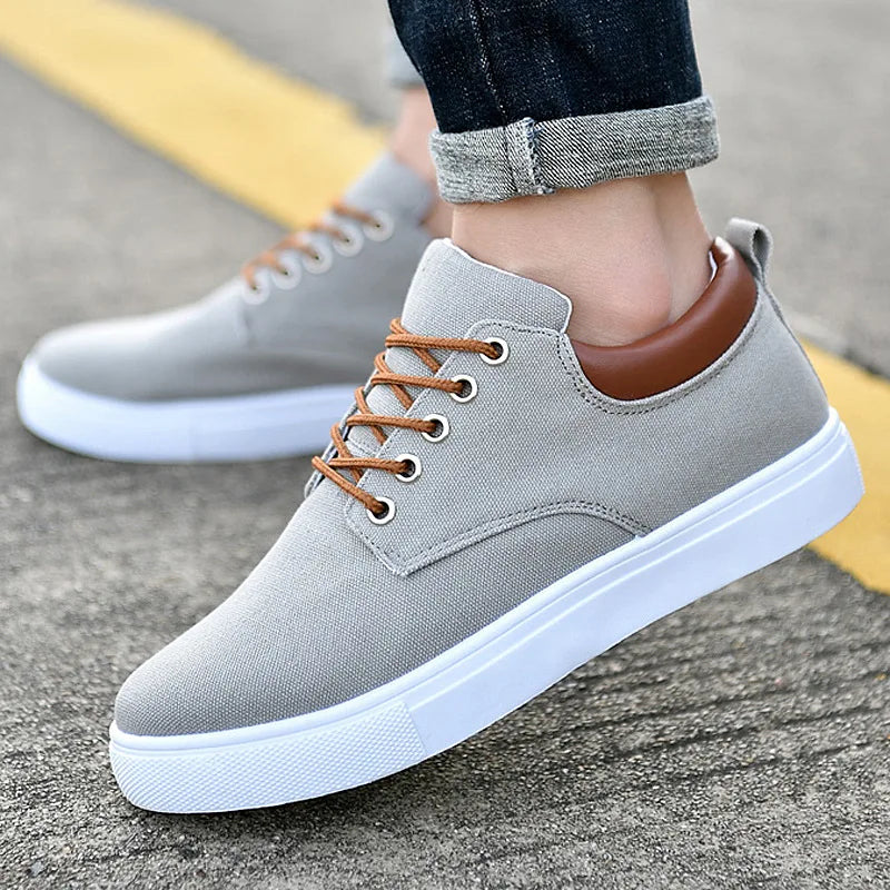 Pair of Men’s Canvas Sneakers