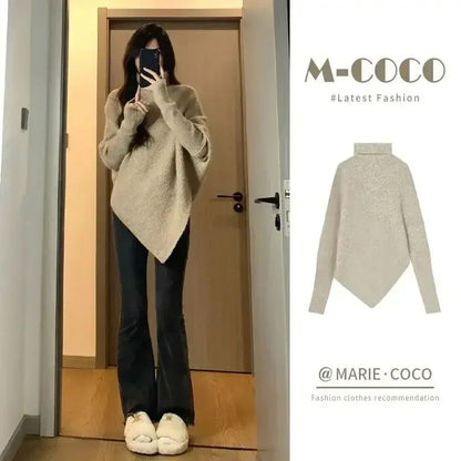 Women’s Knit Turtleneck Sweater
