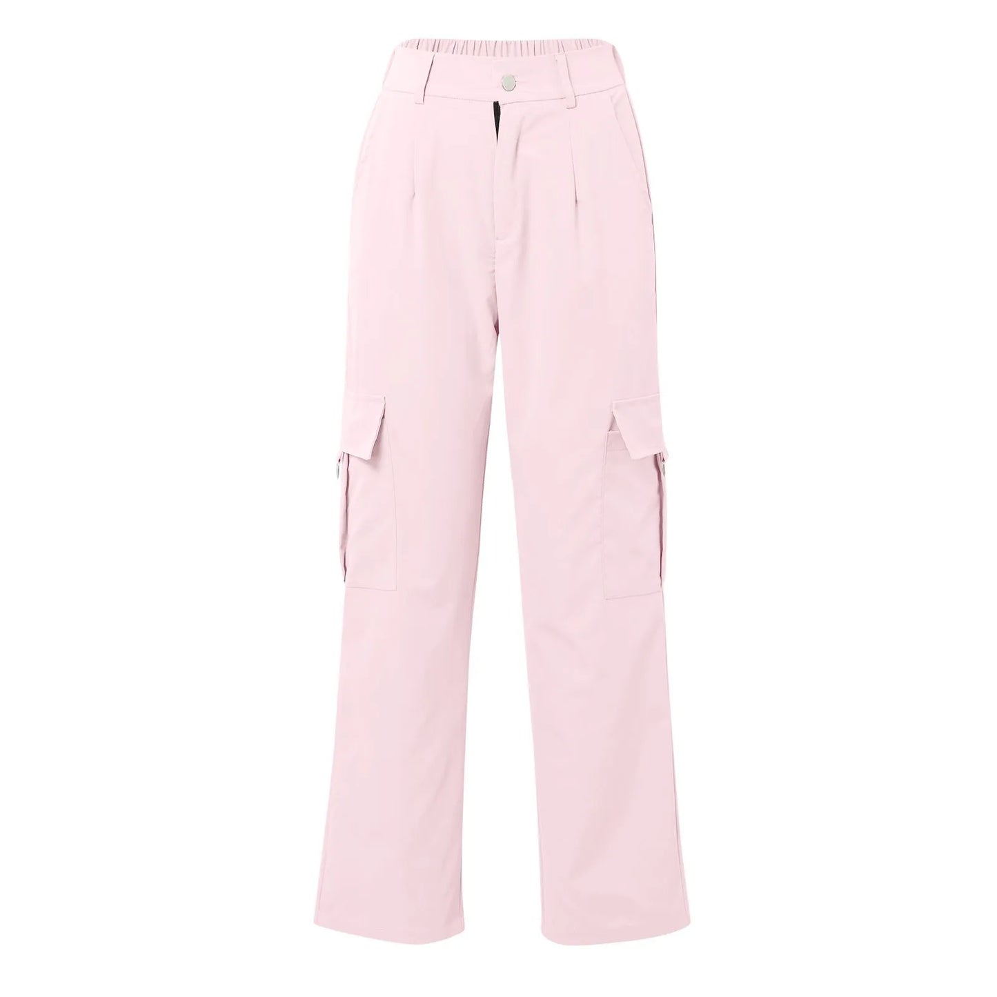 Women’s High-Waist Cargo Parachute Pants