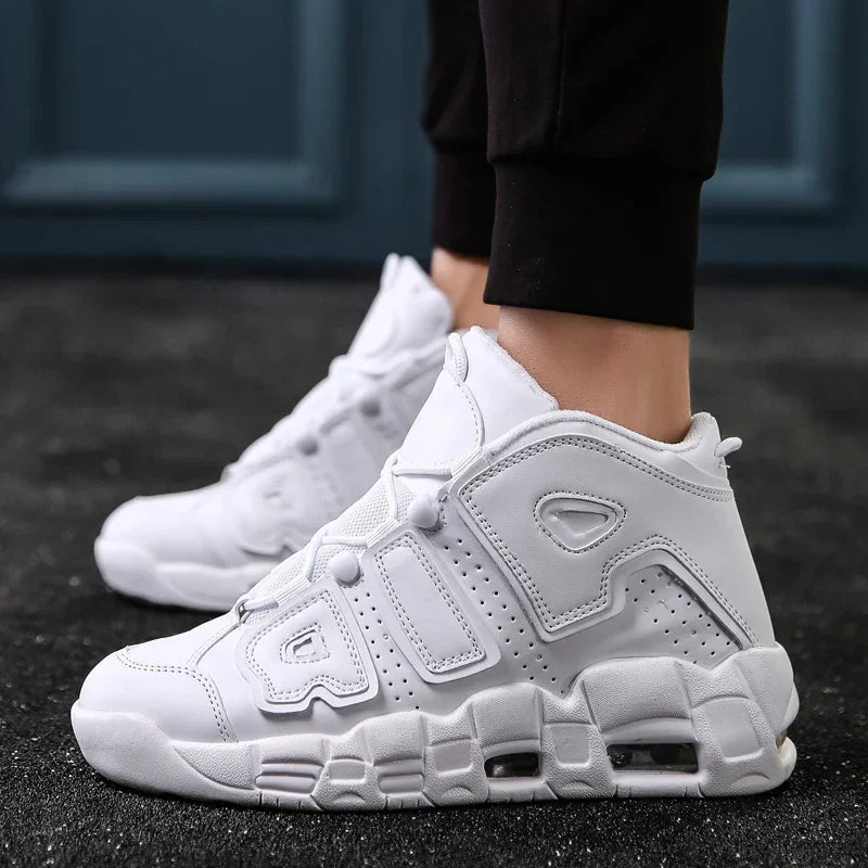 Pair of Men’s High-Top Running Sneakers