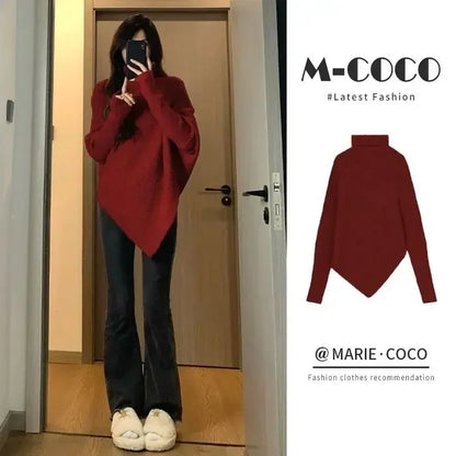 Women’s Knit Turtleneck Sweater