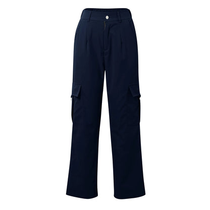 Women’s High-Waist Cargo Parachute Pants
