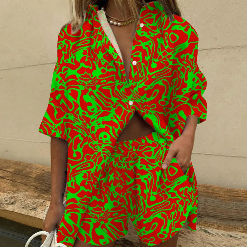 Short-Sleeve Printed Shirt