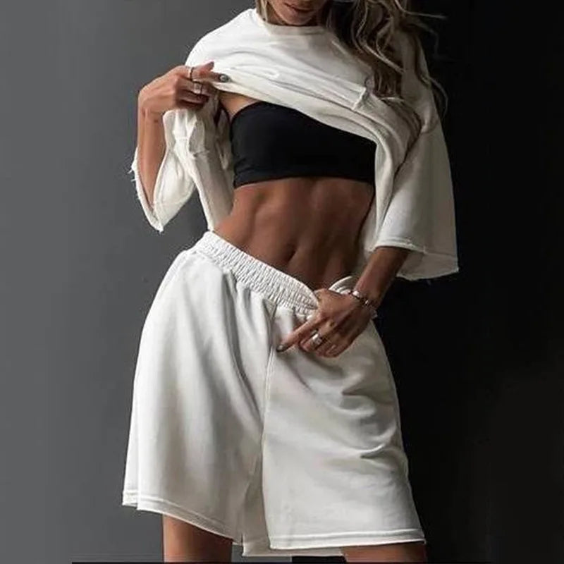 Oversized Short-Sleeve T-Shirt
