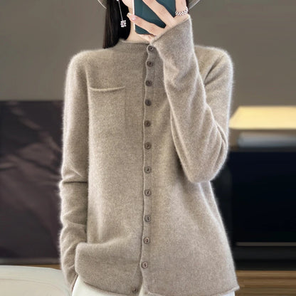 New Merino Wool Sweater Cardigan