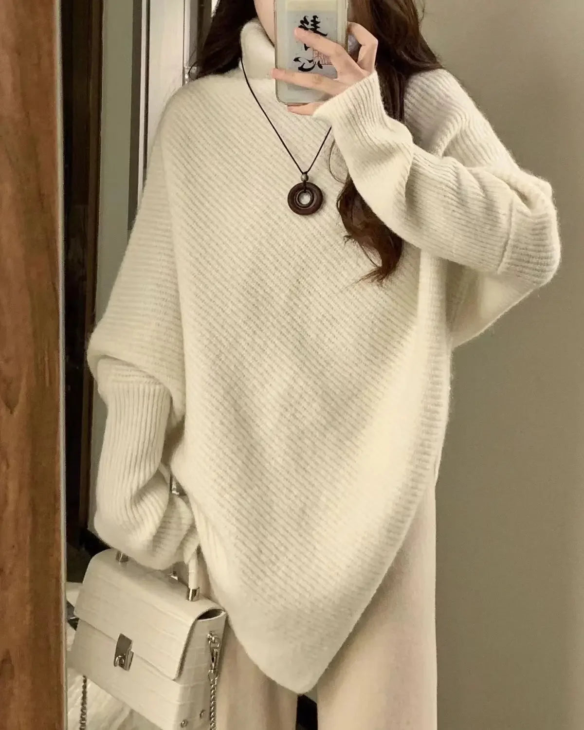 Women’s Knit Turtleneck Sweater