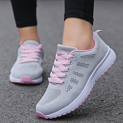 Pair of Women's Fashion Platform Sneakers