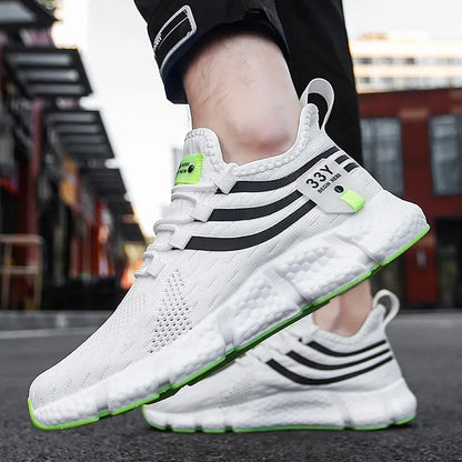 Pair of Men’s Breathable Classic Running Sneakers