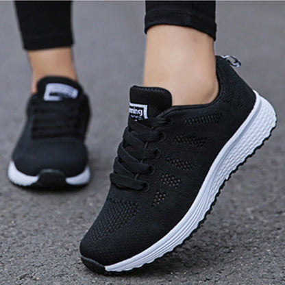 Pair of Women's Fashion Platform Sneakers