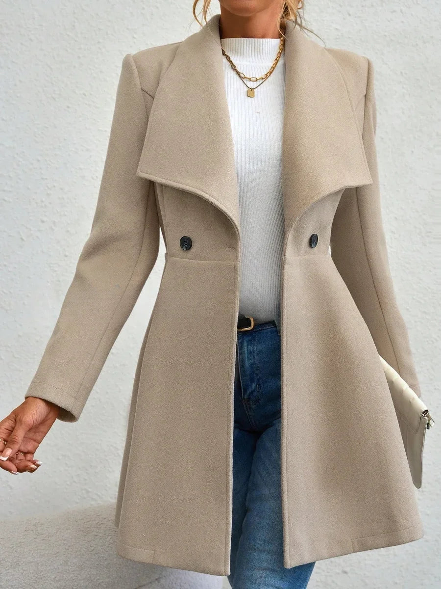 Women’s Slimming Chic Wool Coat
