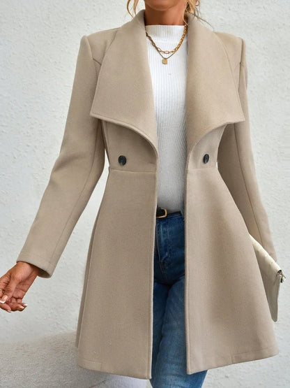 Women’s Slimming Chic Wool Coat