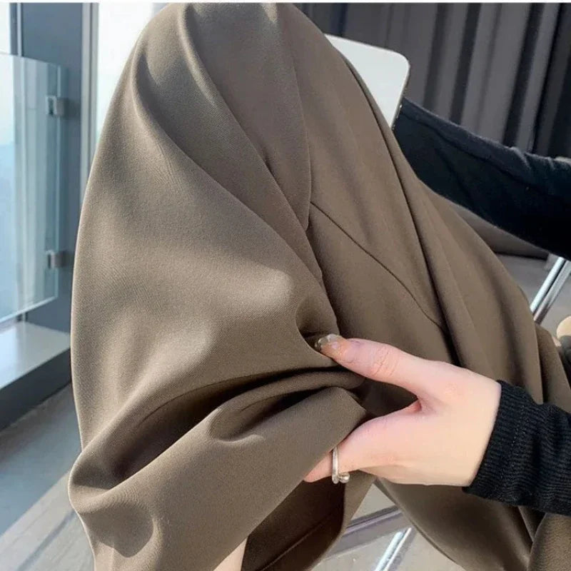 Elegant Wide-Leg High-Waist Pants
