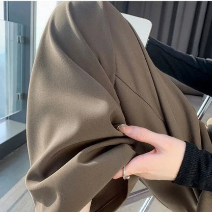 Elegant Wide-Leg High-Waist Pants