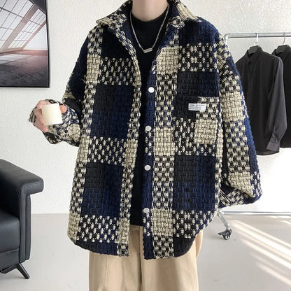 Men’s Retro Plaid Jacket