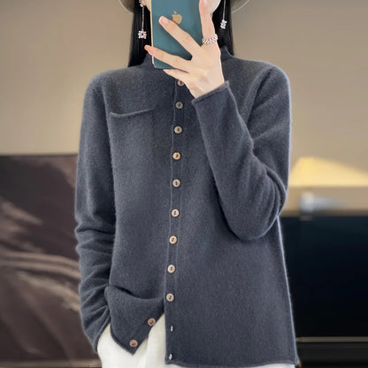 New Merino Wool Sweater Cardigan